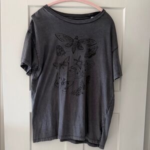 American Eagle Outfitters Gray Oversized T-Shirt
